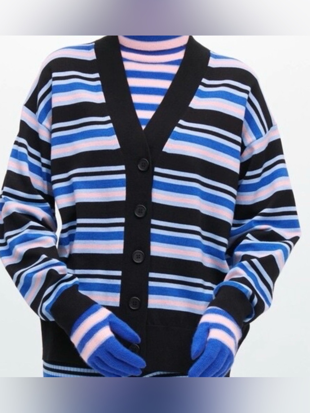 NWT - MARNI x Uniqlo Striped Cardigan